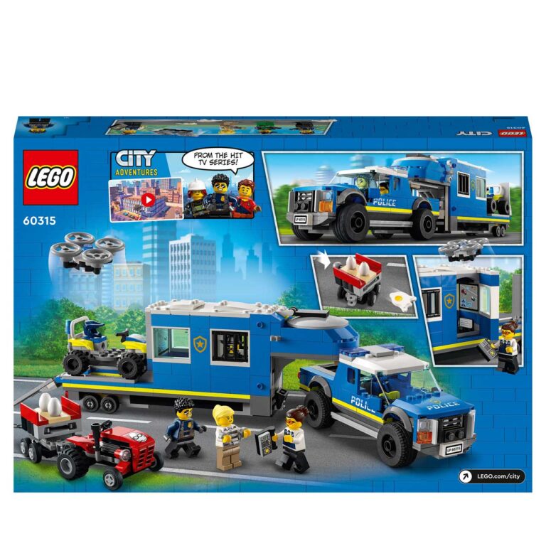 LEGO 60315 City Mobiele commandowagen politie - LEGO 60315 L45 9
