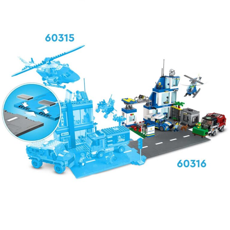 LEGO 60316 City Politiebureau - LEGO 60316 L28 7