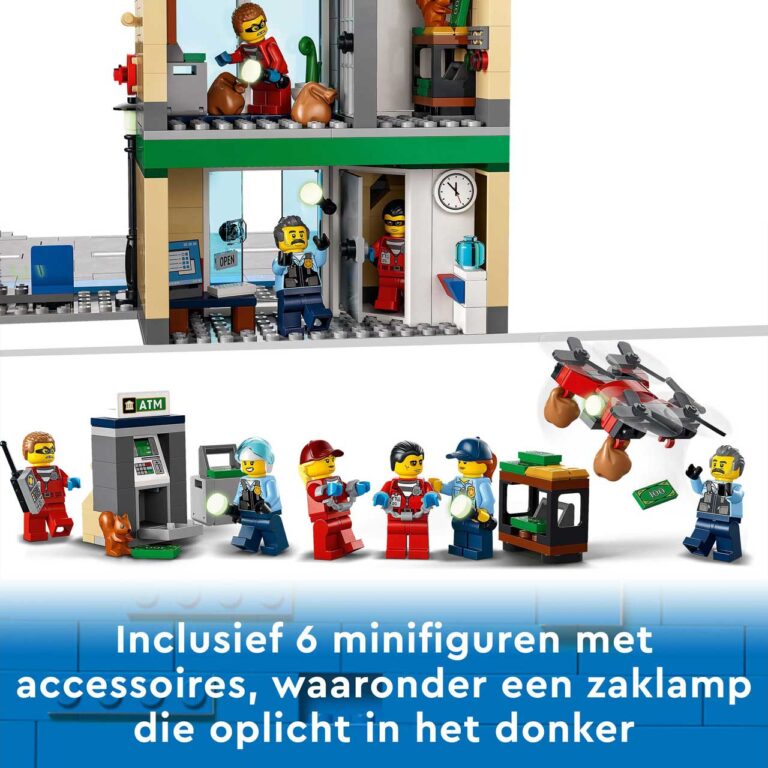 LEGO 60317 City Politieachtervolging bij de bank - LEGO 60317 L37 17