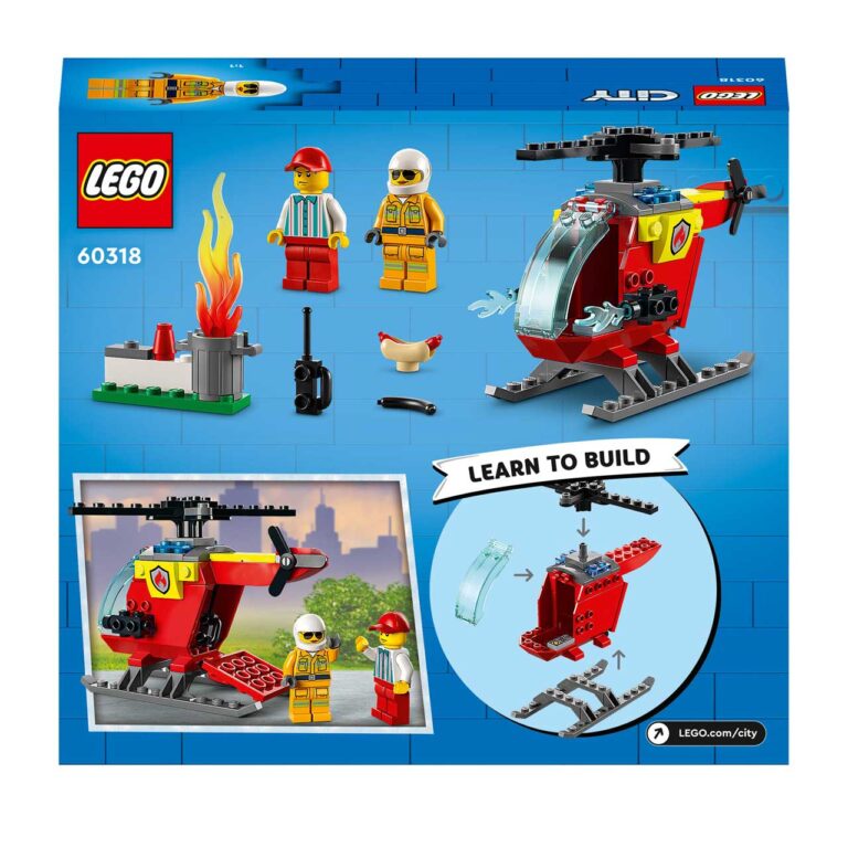 LEGO 60318 City Brandweerhelikopter - LEGO 60318 L45 9