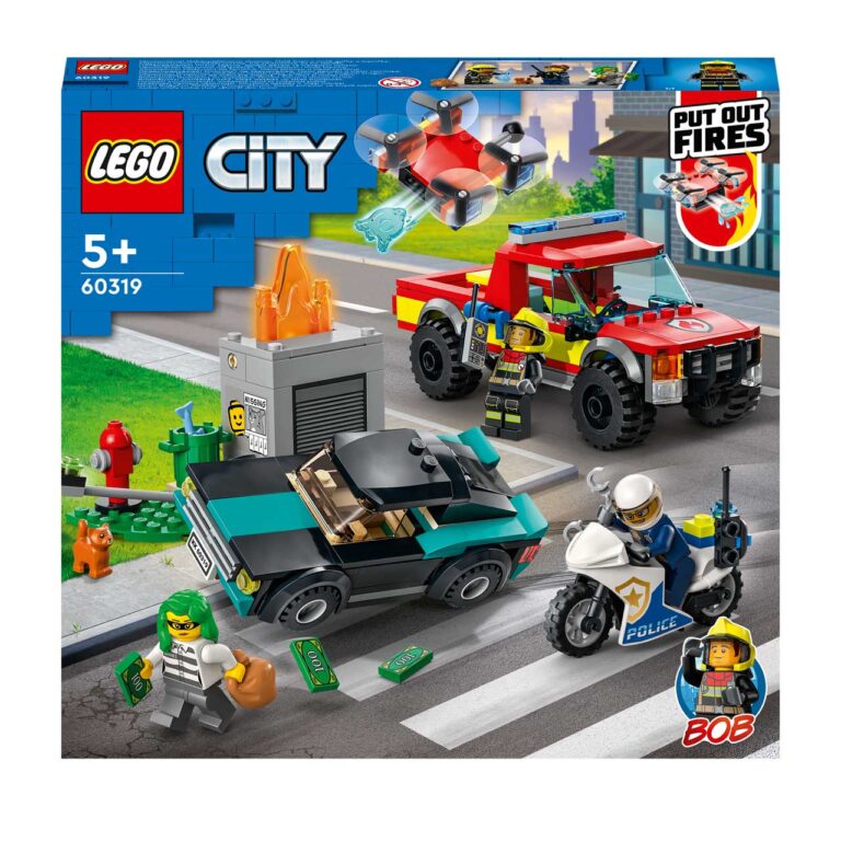 LEGO 60319 City Brandweer & Politie achtervolging - LEGO 60319 L1 1
