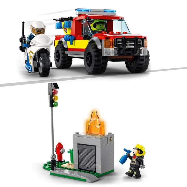 LEGO 60319 City Brandweer & Politie achtervolging - LEGO 60319 L27 6