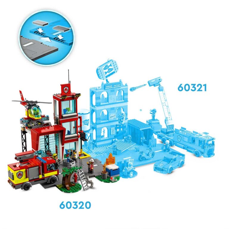 LEGO 60320 City Brandweerkazerne - LEGO 60320 L28 7