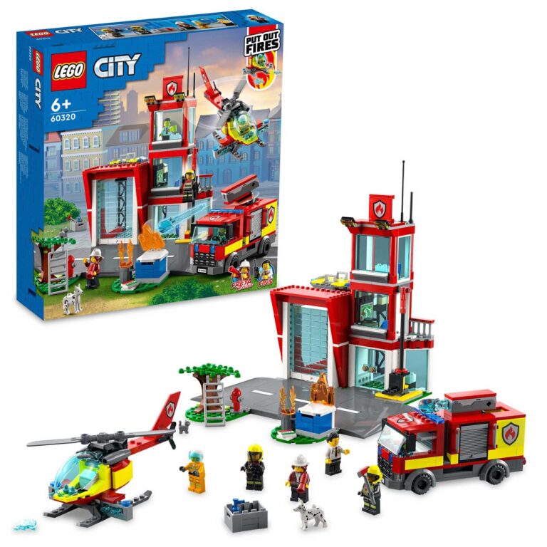 LEGO 60320 Brandweerkazerne