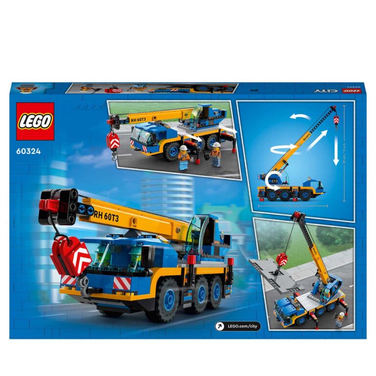 LEGO 60324 City Mobiele kraan - LEGO 60324 L45 10