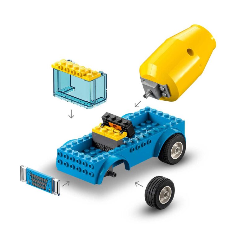 LEGO 60325 City Cementwagen - LEGO 60325 L27 6