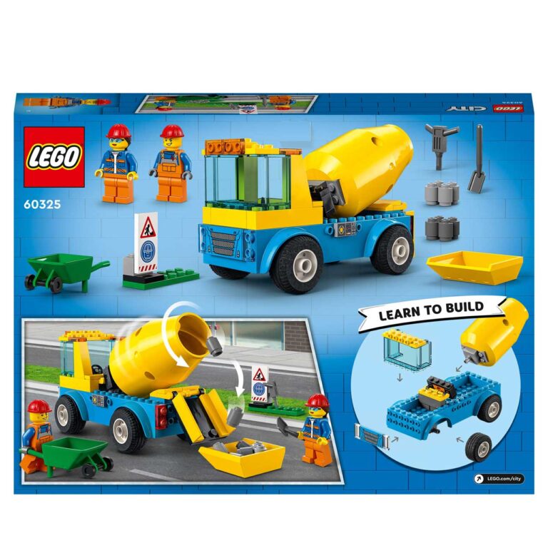 LEGO 60325 City Cementwagen - LEGO 60325 L45 10