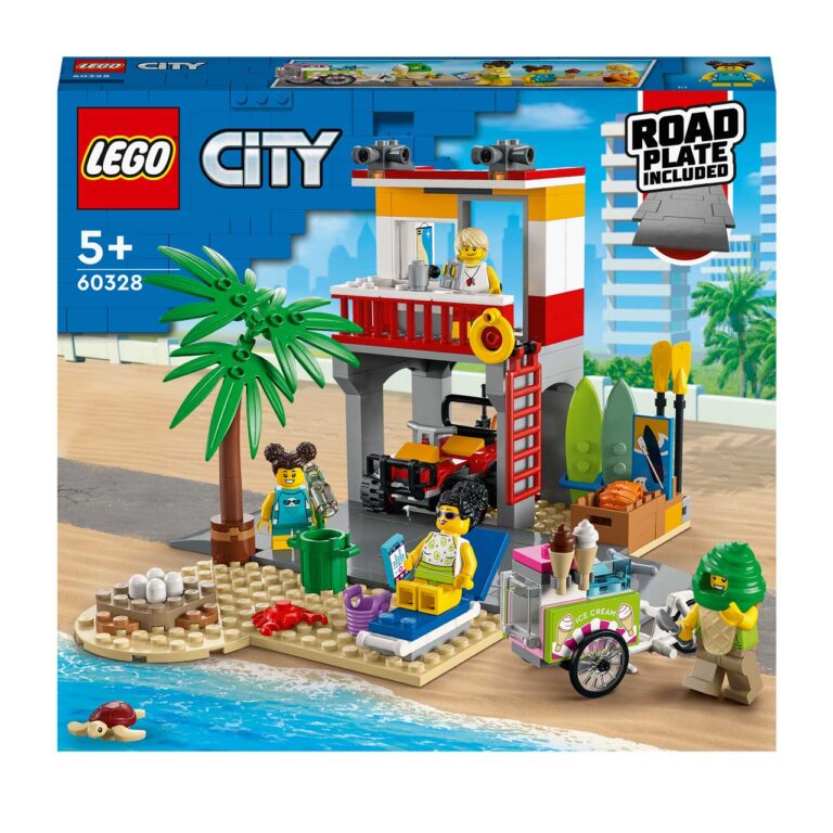 LEGO 60328 City Strandwachter uitkijkpost - LEGO 60328 L1 1
