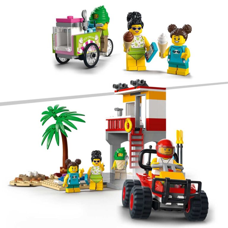 LEGO 60328 City Strandwachter uitkijkpost - LEGO 60328 L27 6