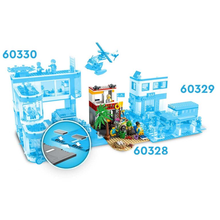 LEGO 60328 City Strandwachter uitkijkpost - LEGO 60328 L28 7