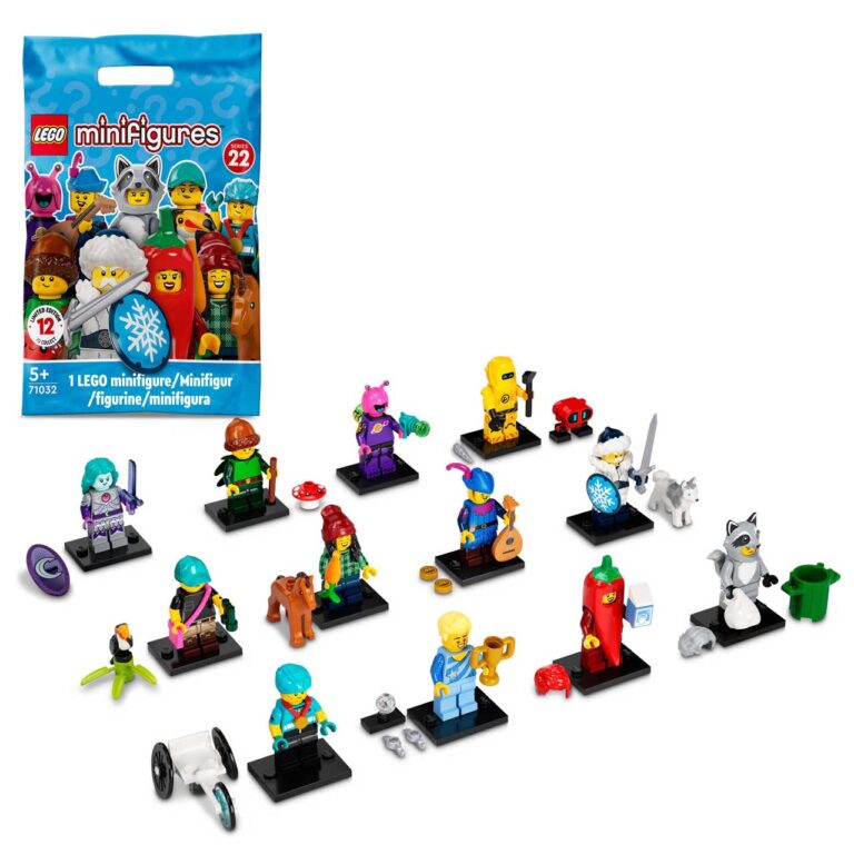LEGO 71032 serie 22 minifiguren