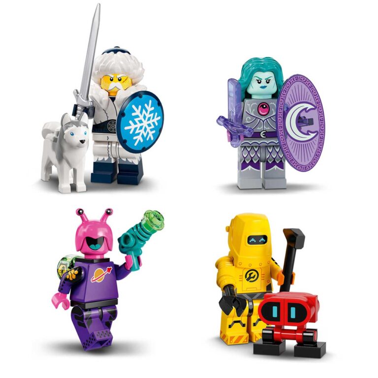 LEGO 71032 minifiguren serie 22 - koop de complete serie (opengeknipte zakjes) - LEGO 71032 4
