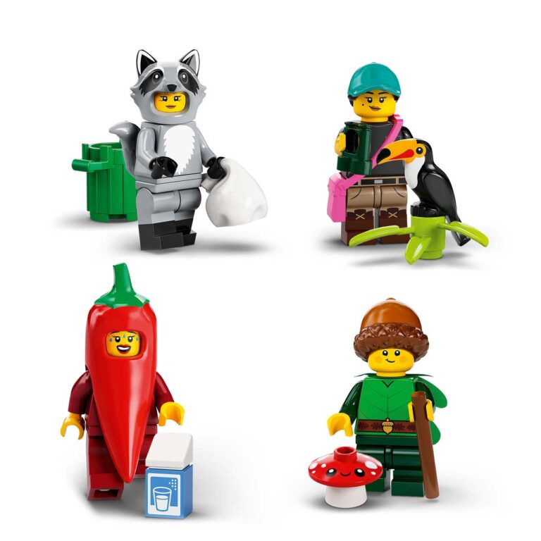 LEGO 71032 minifiguren serie 22 - koop de complete serie (opengeknipte zakjes) - LEGO 71032 5