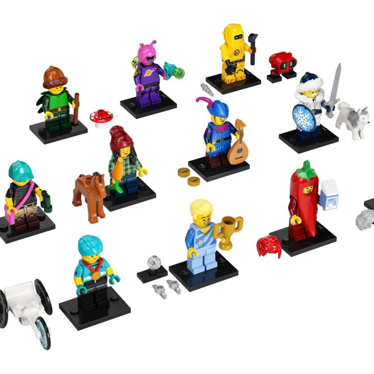 Van hen Detector Vertellen LEGO 71032 minifiguren serie 22 - koop de complete serie (opengeknipte  zakjes) - Unieke Bricks - Passie voor LEGO®