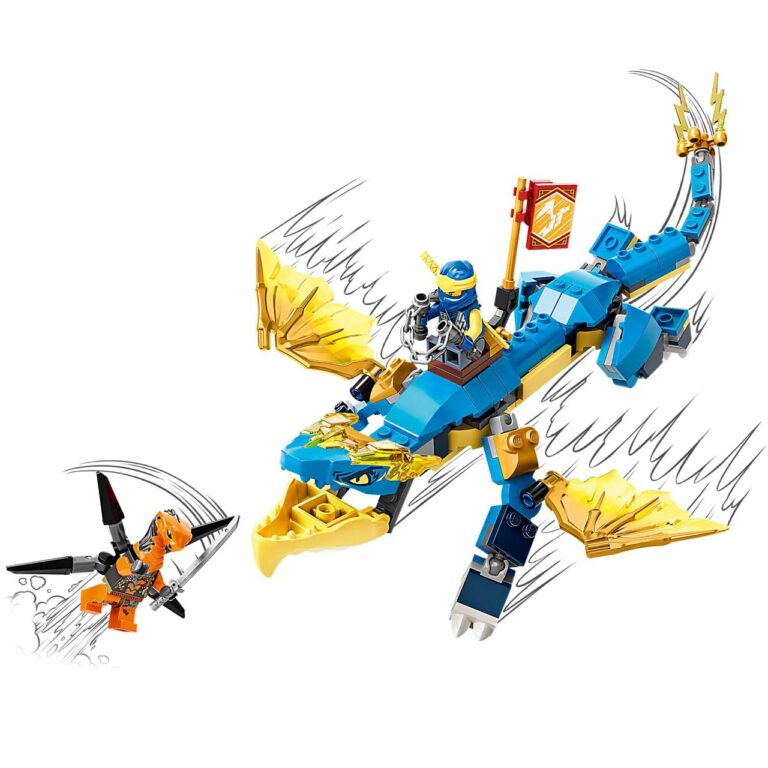 LEGO 71760 NINJAGO Jay's bliksemdraak EVO - LEGO 71760 L25 4