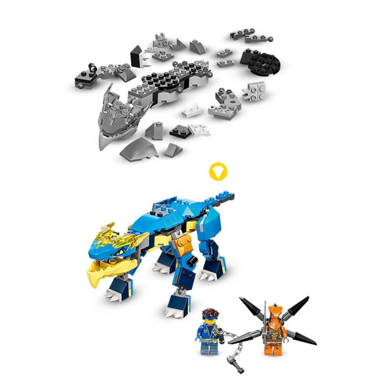 LEGO 71760 NINJAGO Jay's bliksemdraak EVO - LEGO 71760 L26 5