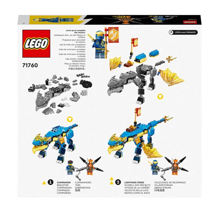 LEGO 71760 NINJAGO Jay's bliksemdraak EVO - LEGO 71760 L45 10