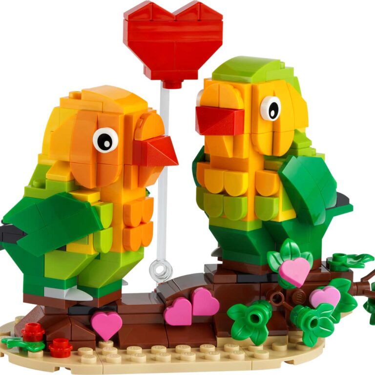 LEGO 40522 Dwergpapegaaien voor Valentijnsdag - LEGO 40522