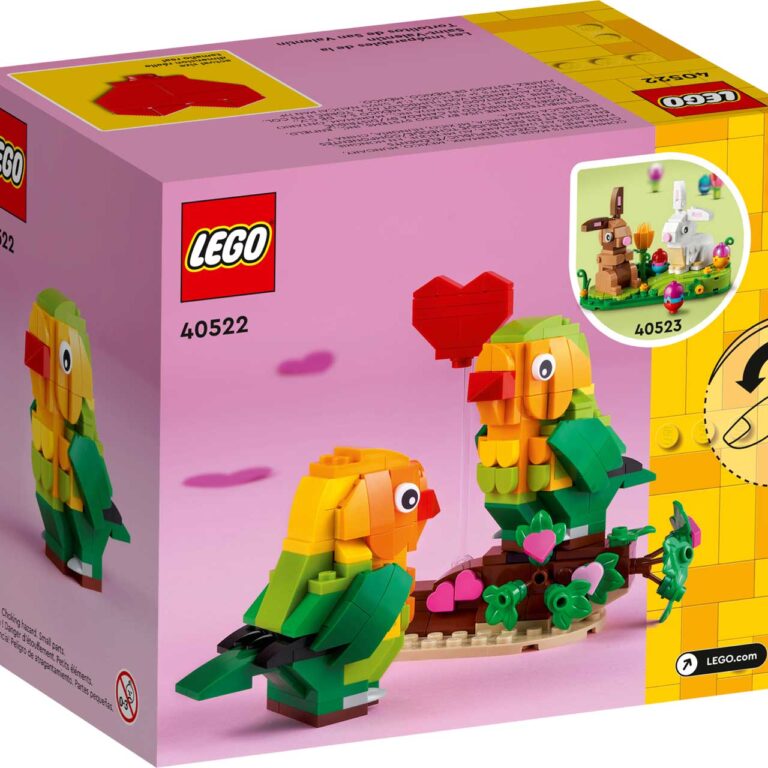 LEGO 40522 Dwergpapegaaien voor Valentijnsdag - LEGO 40522 alt2