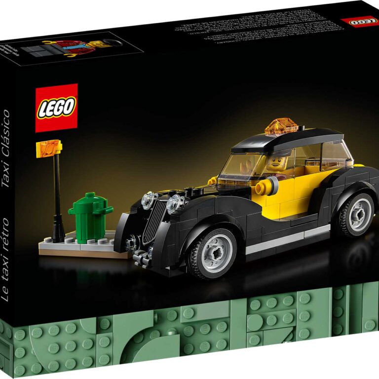 LEGO 40532 Vintage Taxi - LEGO 40532 alt2