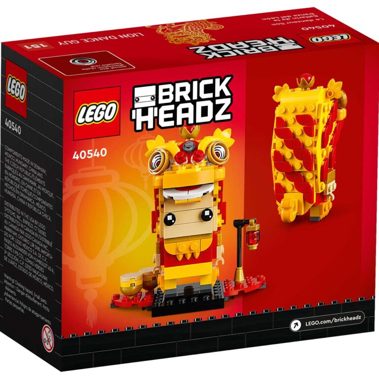 LEGO 40540 BrickHeadz Leeuwendanser - LEGO 40540 alt7