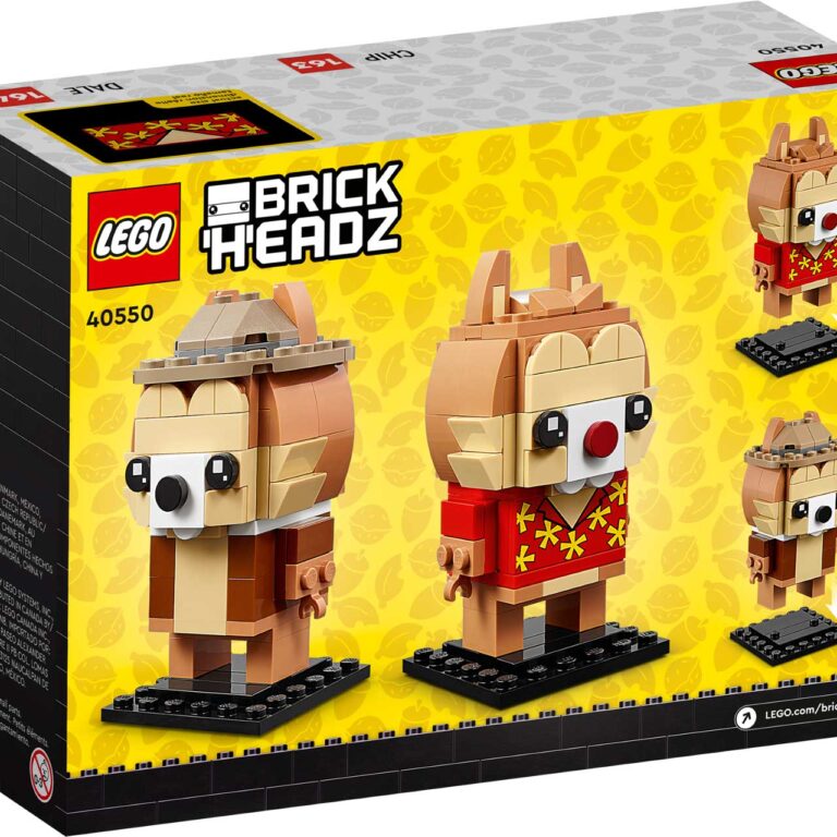 LEGO 40550 BrickHeadz Knabbel & Babbel - LEGO 40550 alt6