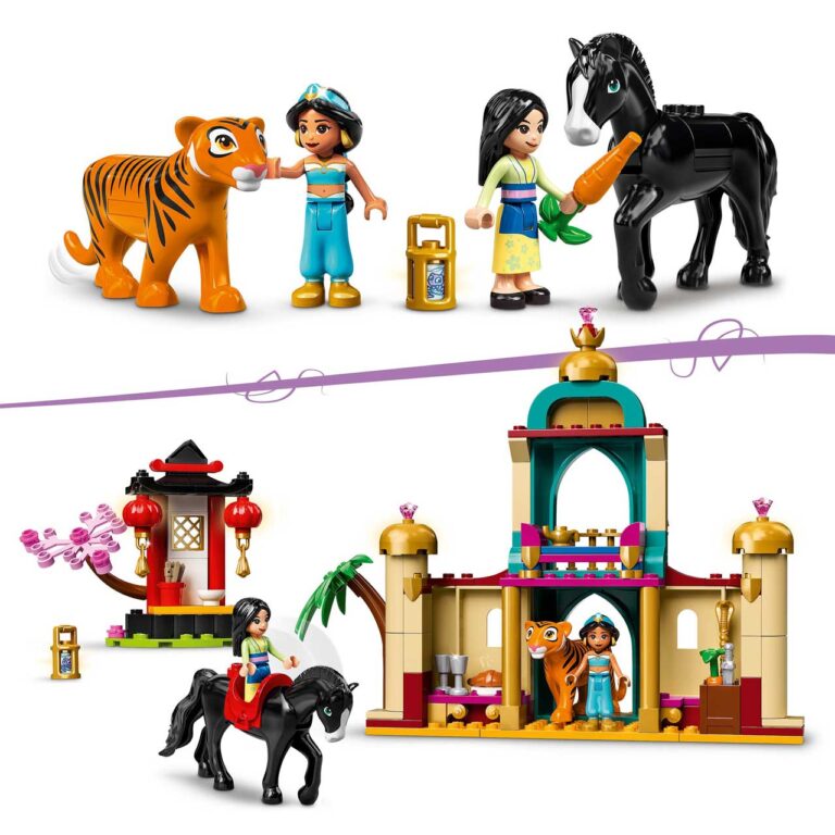 LEGO 43208 Disney Jasmines en Mulans avontuur - LEGO 43208 L26 5