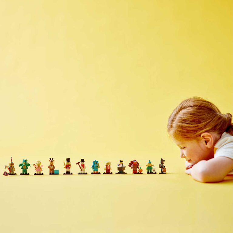 LEGO 71034 - Minifiguren Complete serie 23 (opengeknipte zakjes) - LEGO 71034 Lifestyle Cons crop