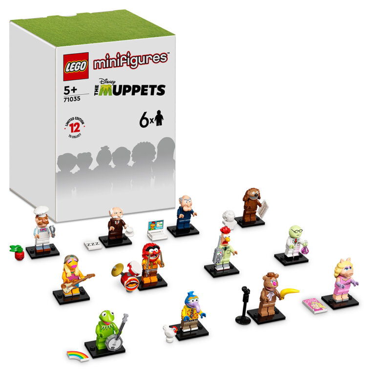 LEGO 71035 Minifiguren de Muppets set van 6 figuren - LEGO 71035 Muppets serie van 6