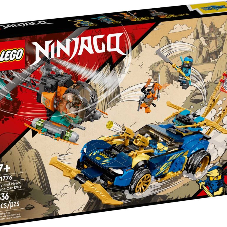 LEGO 71776 NINJAGO Jay en Nya’s racewagen EVO - LEGO 71776 alt1