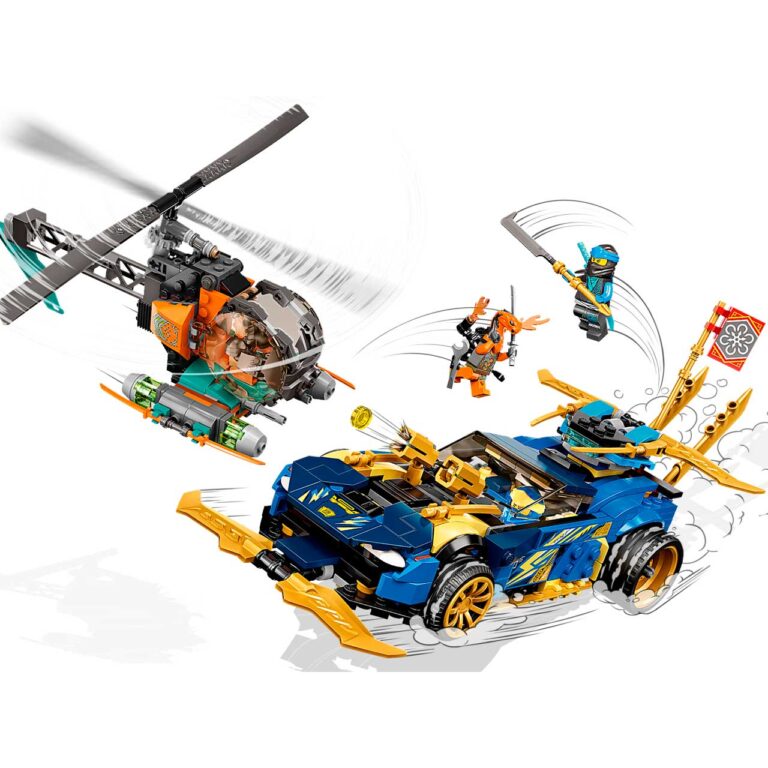 LEGO 71776 NINJAGO Jay en Nya’s racewagen EVO - LEGO 71776 alt6