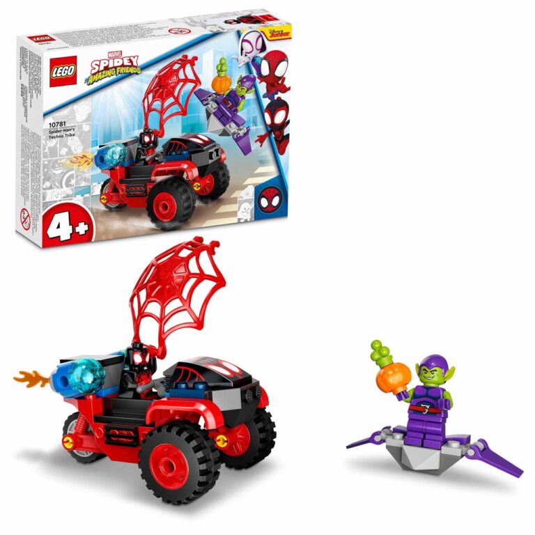 LEGO 10781 Marvel Super Heroes Miles Morales: Spider-Mans tech driewieler - LEGO 10781 INT 2