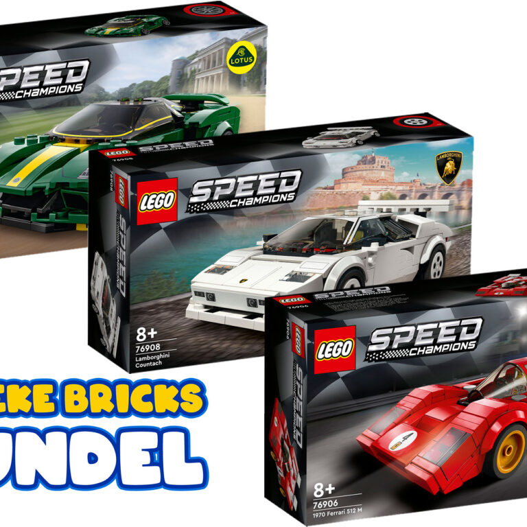 Bundel 3x LEGO Speed Champions 76906 76907 76908 - bundels speedchampions