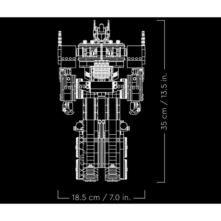 LEGO 10302 Creator Optimus Prime Transformers - LEGO 10302 alt7