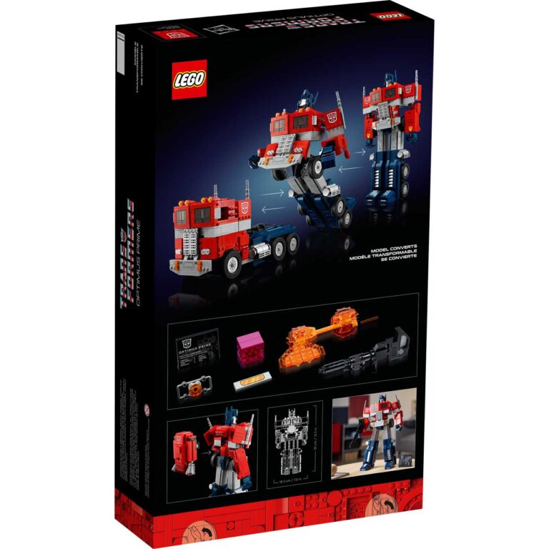 LEGO 10302 Creator Optimus Prime Transformers - LEGO 10302 alt8