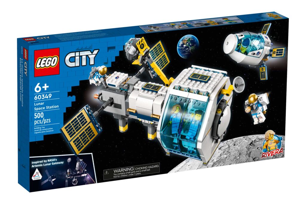 LEGO 60349 Ruimtestation op de maan