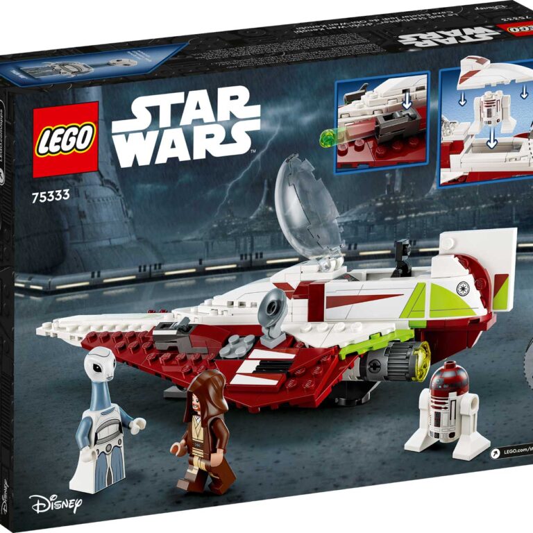 LEGO 75333 Star Wars Jedi Starfighter van Obi Wan Kenobi - LEGO 75333 alt6
