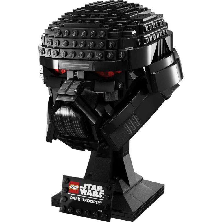 LEGO 75343 Star Wars Dark Trooper - LEGO 75343 Star Wars dark trooper helmet 002