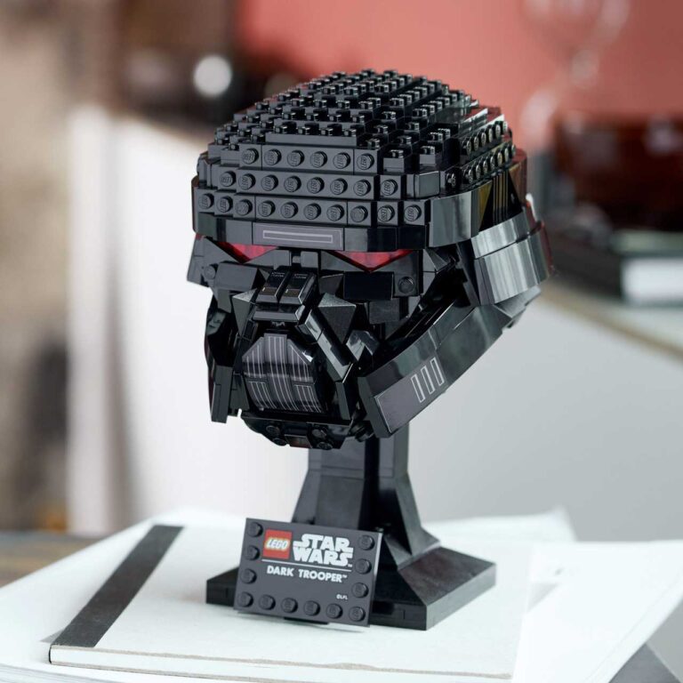 LEGO 75343 Star Wars Dark Trooper - LEGO 75343 Star Wars dark trooper helmet 007