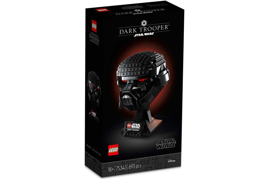 LEGO 75343 Star Wars dark trooper helmet