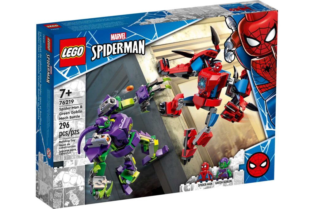 LEGO 76219 Spider-Man & Green Goblin Mechagevecht