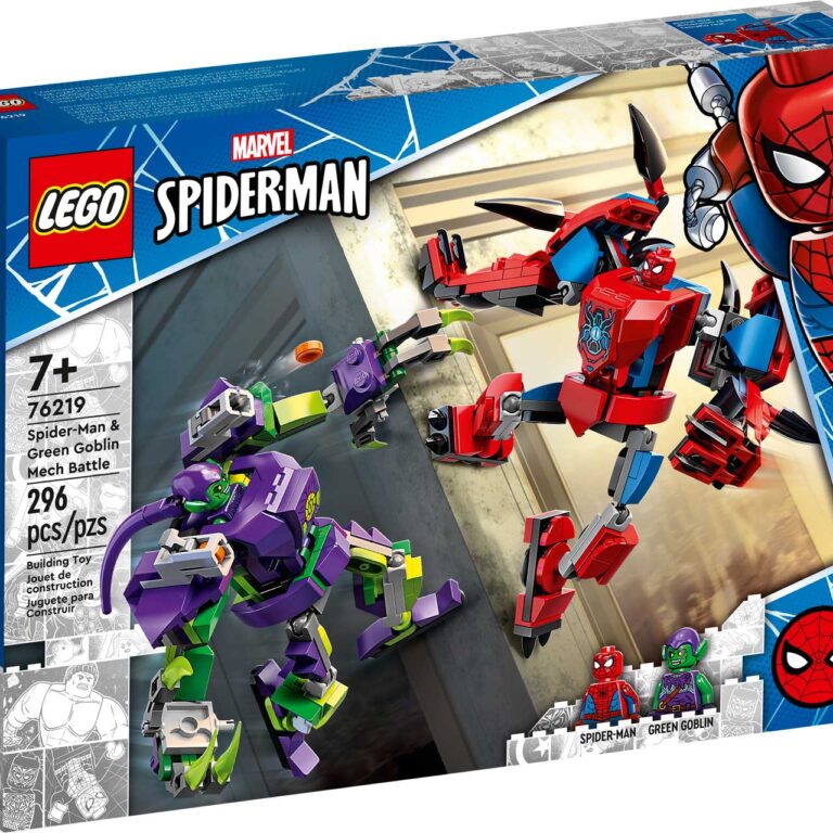 LEGO 76219 Spider-Man & Green Goblin Mechagevecht