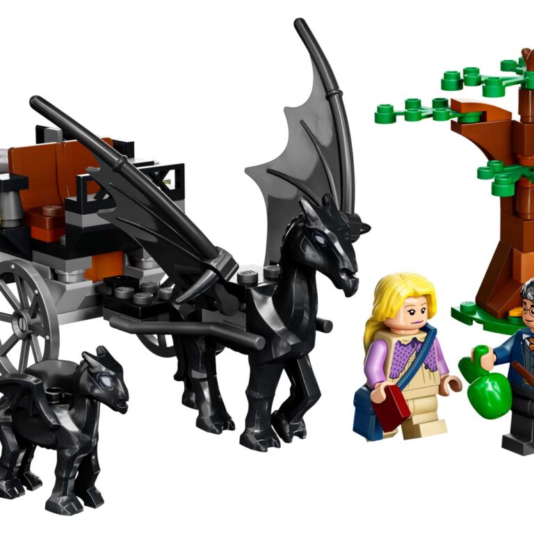 LEGO 76400 Harry Potter Zweinstein Rijtuig en Thestralissen - LEGO 76400