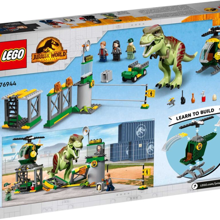 LEGO 76944 Jurassic World T. rex dinosaurus ontsnapping - LEGO 76944 alt6