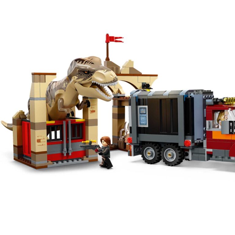 LEGO 76948 Jurassic World T. rex en Atrociraptor dinosaurus ontsnapping - LEGO 76948 alt2