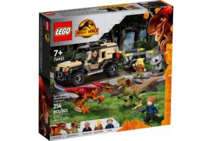 LEGO 76951 Pyroraptor & Dilophosaurus transport