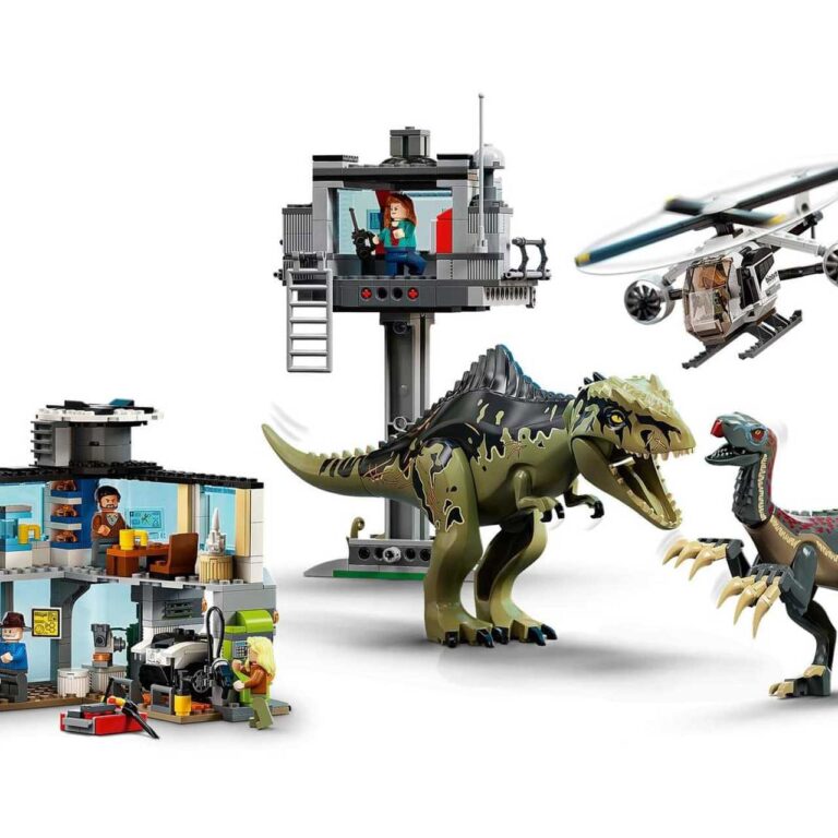 LEGO 76949 Jurassic World Giganotosaurus & Therizinosaurus aanval - LEGO Jurassic World 76949 Giganotosaurus Therizinosaurus Attack 5