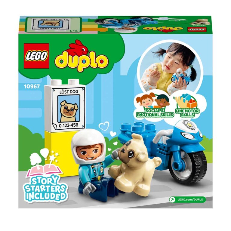 LEGO 10967 DUPLO Politiemotor - LEGO 10967 INT 9
