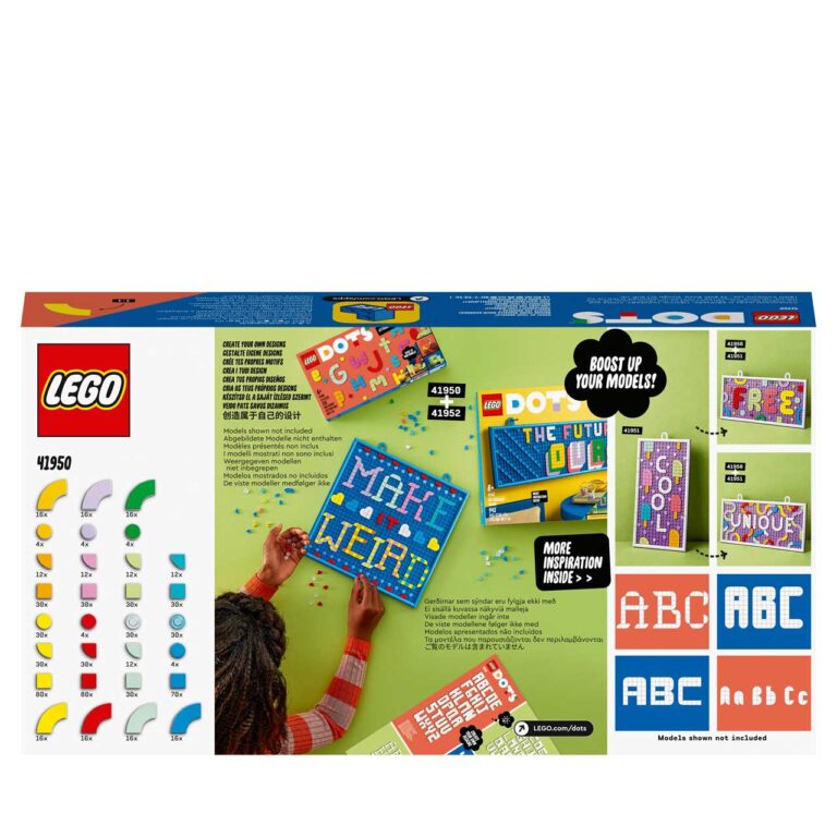 LEGO 41950 Dots Enorm veel DOTS – letterpret - LEGO 41950 INT 9