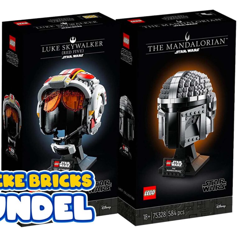 LEGO Star Wars helmen bundel LEGO 75327 en LEGO 75328 - bundel starwars helmen